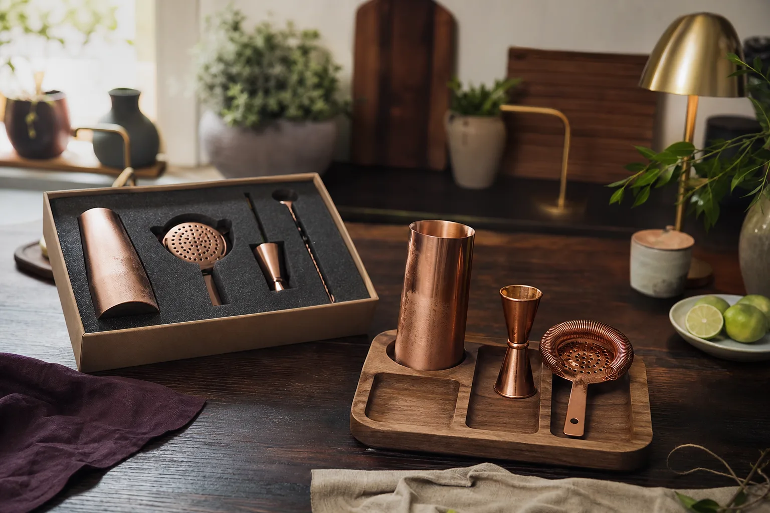 Cocktailkit jämfört med lösa verktyg