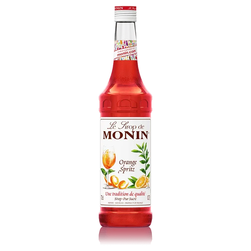 Flaska med apelsinsirap för spritz på 70 cl