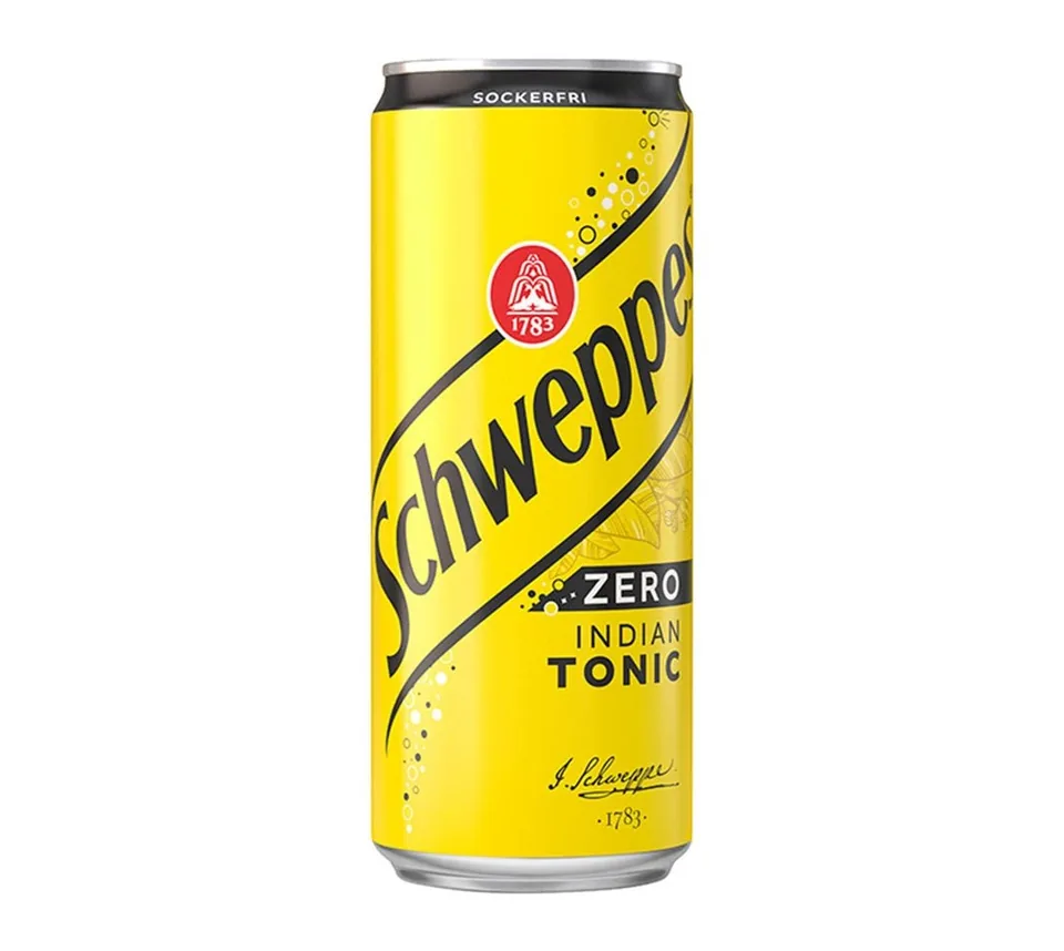 Flaska tonic utan socker på 33 cl