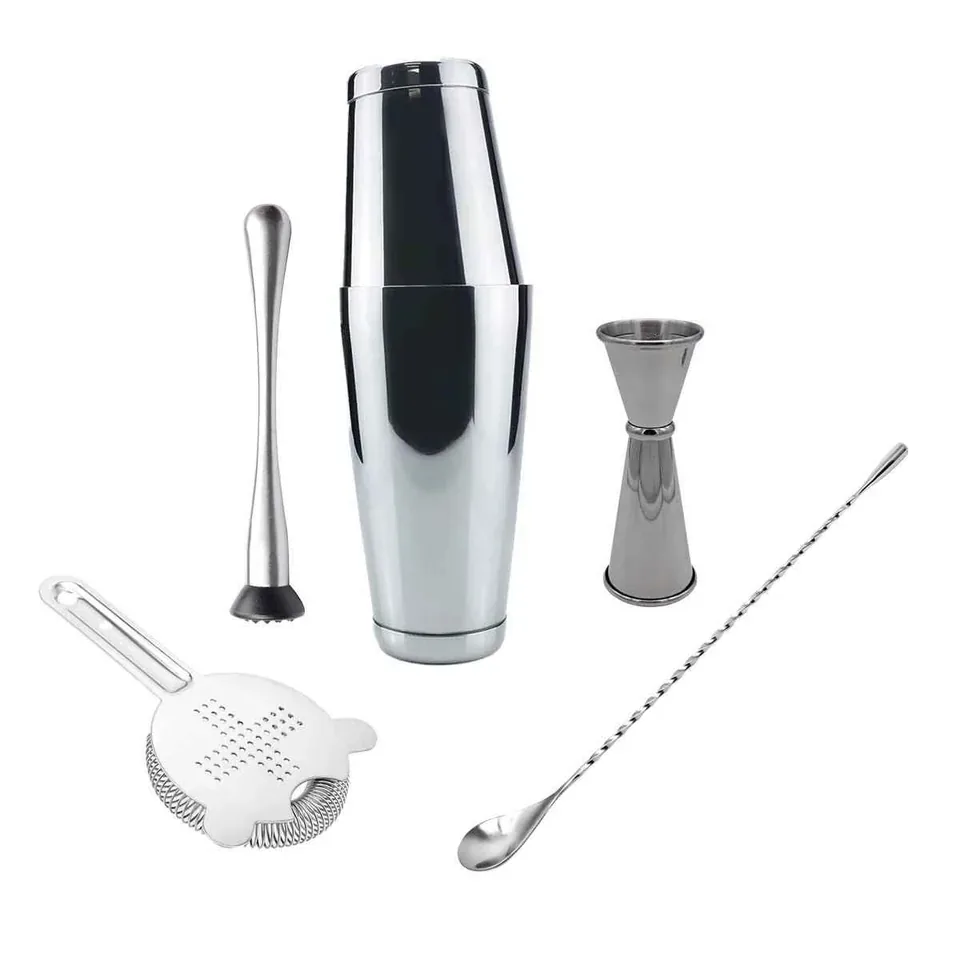 Cocktailkit med grundverktyg för hemmabaren