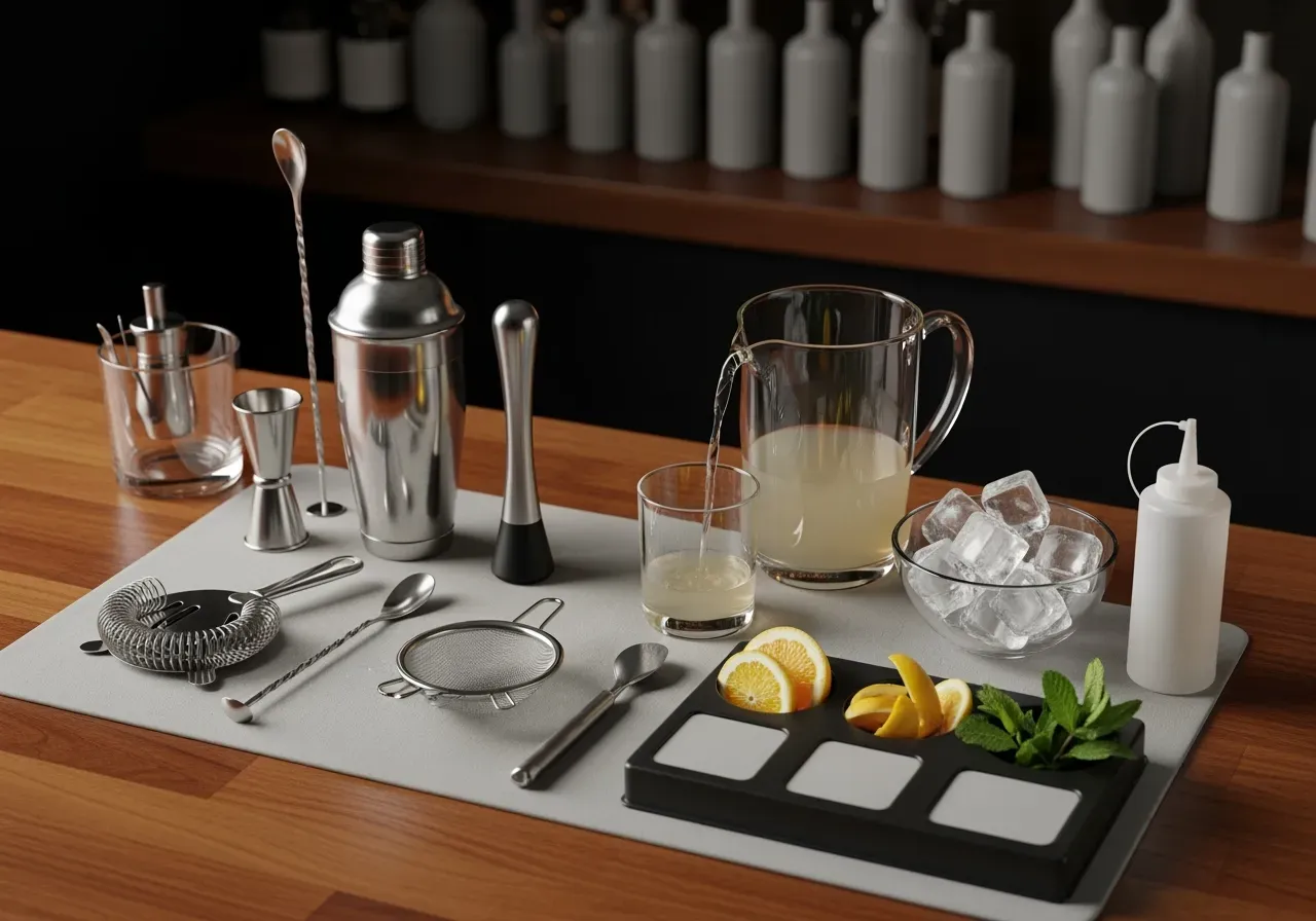 Röra och skaka cocktails hemma