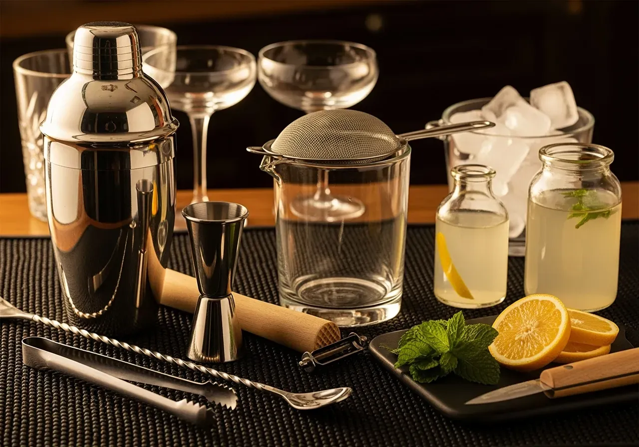 Rom eller whisky i mixbox