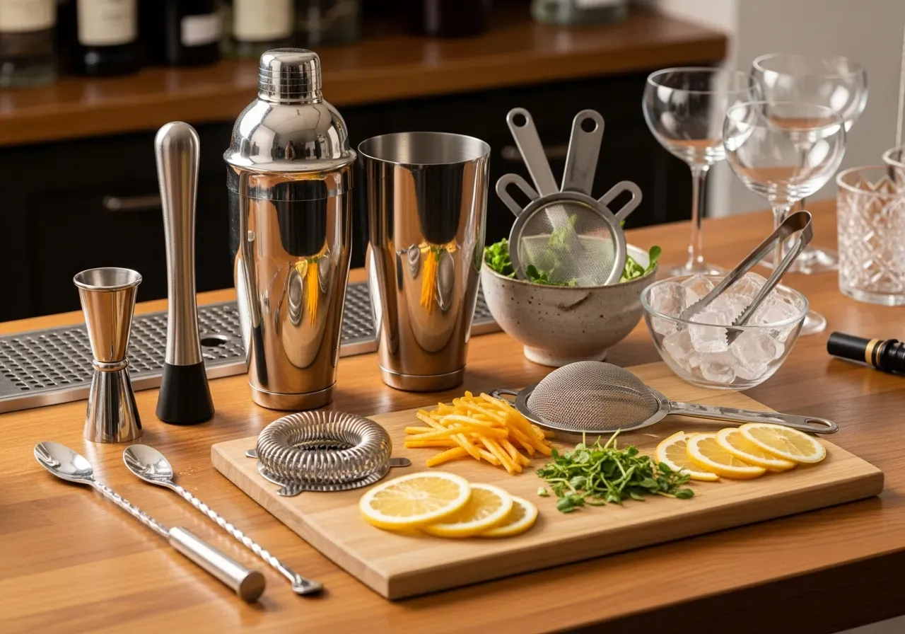 Somrig spritz med gurka och lavendel