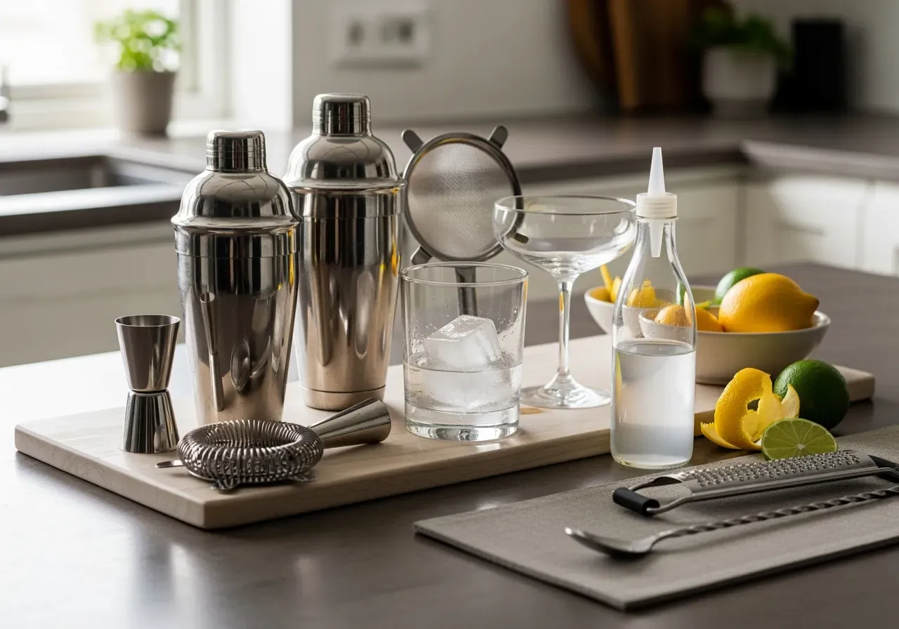 Is och barverktyg för gin