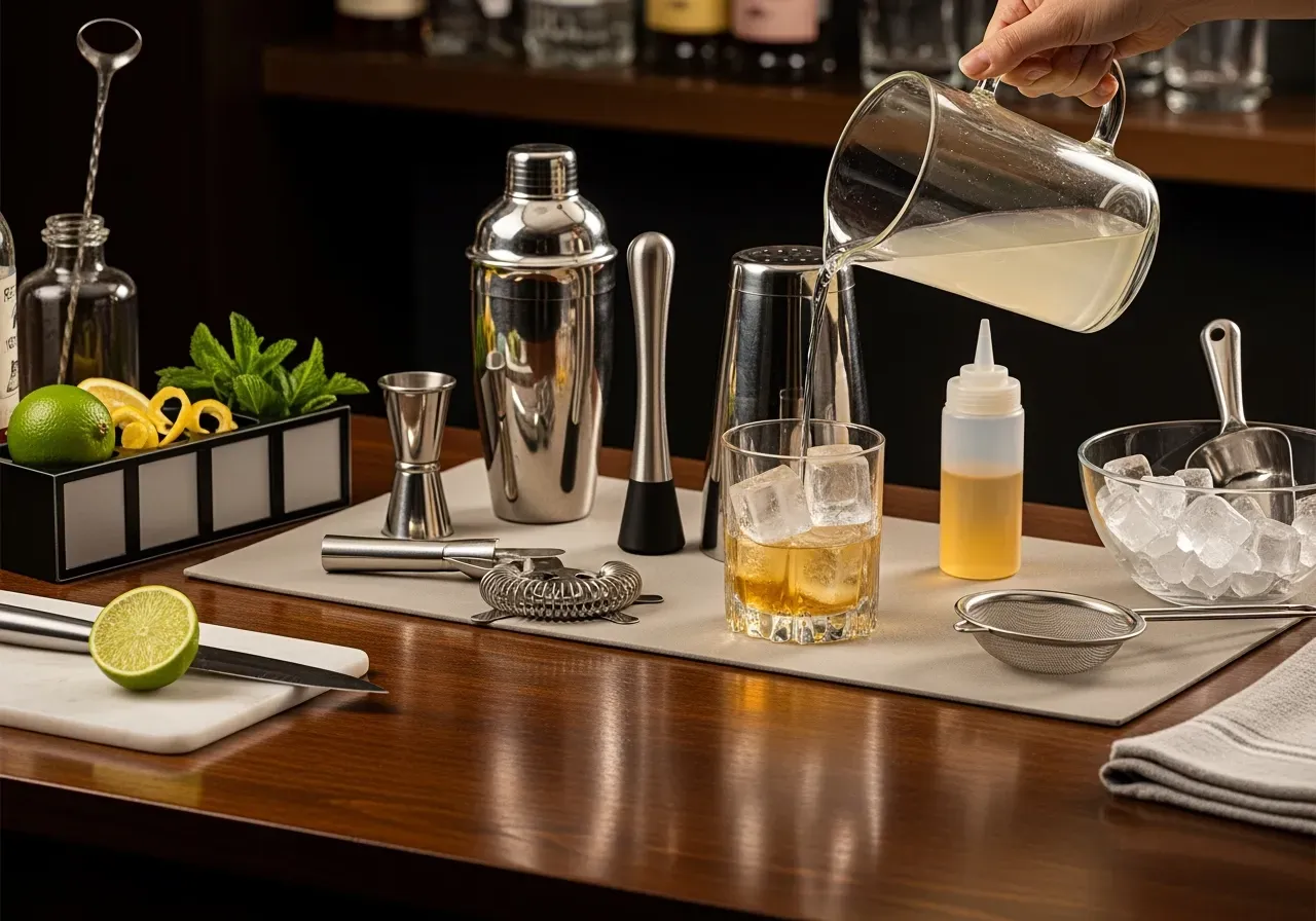 Zest och twists för drinkgarnityr