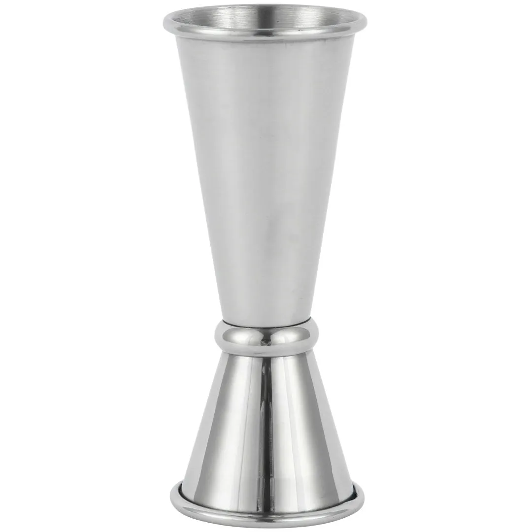 Barprofessional Japanese Style Jigger 25/50 Ml - Silver