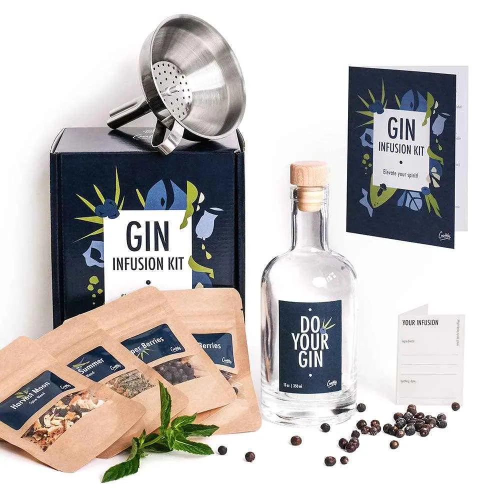 Gör din egen Gin infusionsats - DIY cocktailsats