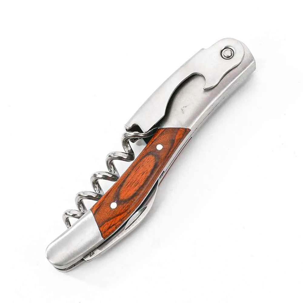 Korkskruv med trähandtag