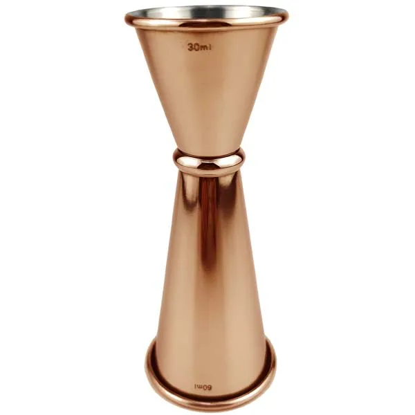 Nordicbar Jigger V-Form 30/60 ml Koppar